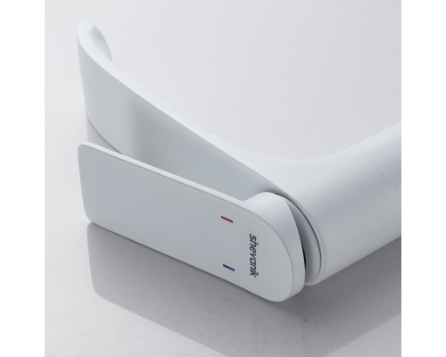 Смеситель для раковины высокий Shevanik S4111C, белый