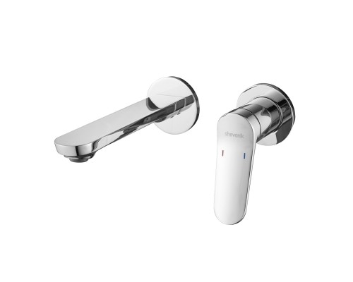 Смеситель для раковины встраиваемый Shevanik S4341, хром