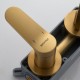 Смеситель для раковины встраиваемый Shevanik S4341G, золотой сатин