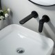 Смеситель для раковины встраиваемый Shevanik S4341H, черный