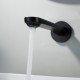 Смеситель для раковины встраиваемый Shevanik S4341H, черный