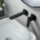 Смеситель для раковины встраиваемый Shevanik S9941H, черный