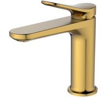 Смеситель для раковины BELZ B10786-5, брашированное золото