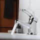Смеситель для раковины Frap F1028-B, хром