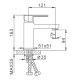 Смеситель для раковины Frap F1073, хром