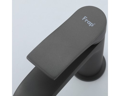 Смеситель для раковины Frap F1075-9, оружейная сталь