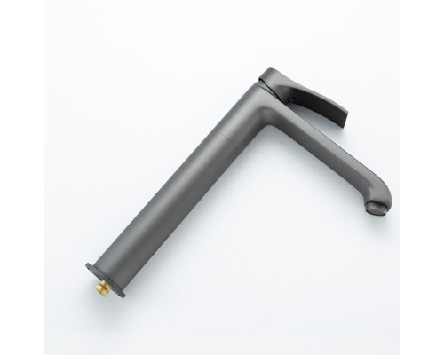 Смеситель для раковины высокий Frap F1075-219, графит