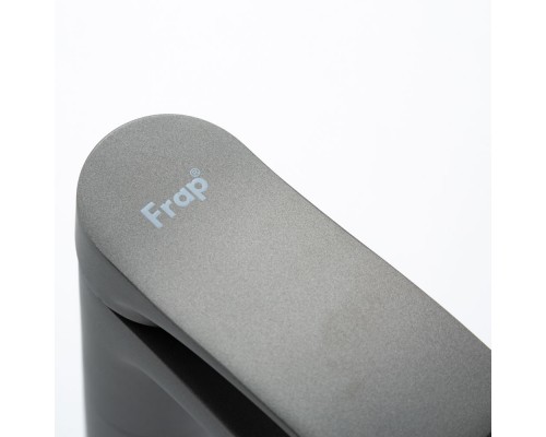 Смеситель для раковины высокий Frap F1075-219, графит