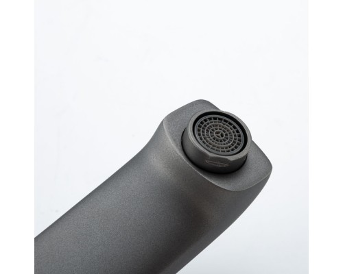 Смеситель для раковины высокий Frap F1075-219, графит