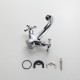 Смеситель для раковины Frap F10732-B, хром