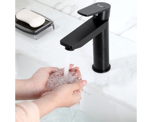 Смеситель для раковины Frap F10201-6, черный