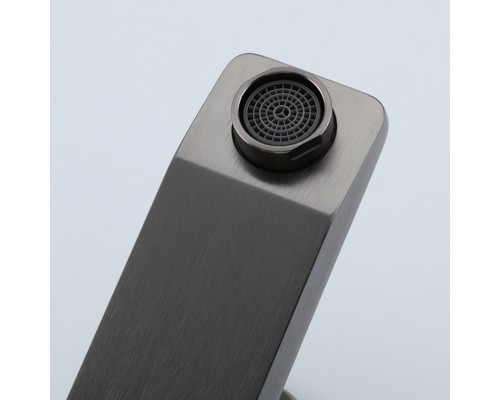 Смеситель для раковины Frap F10201-9, оружейная сталь