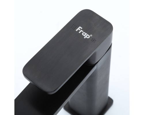 Смеситель для раковины Frap F10202-6, черный