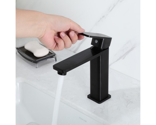 Смеситель для раковины Frap F10202-6, черный
