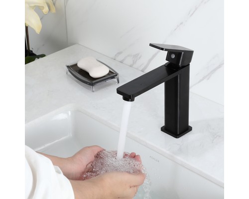 Смеситель для раковины Frap F10202-6, черный