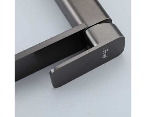 Смеситель для раковины Frap F10202-9, оружейная сталь