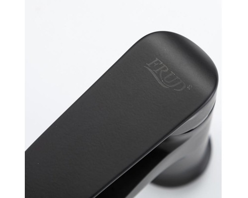 Смеситель для раковины Frud R10156-6, черный