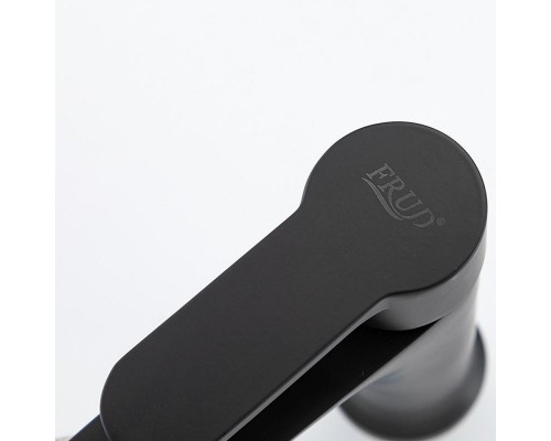 Смеситель для раковины Frud R10157-6, черный