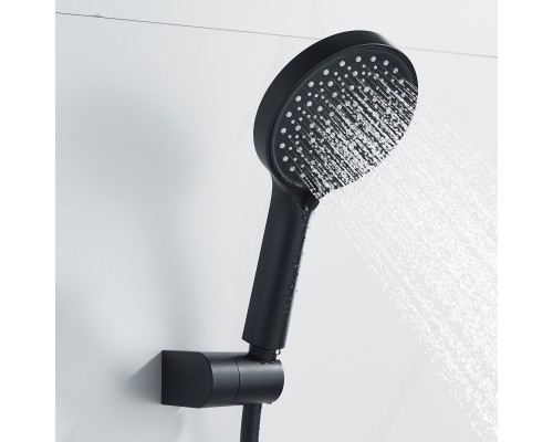 Смеситель для душа Shevanik S4716H, черный