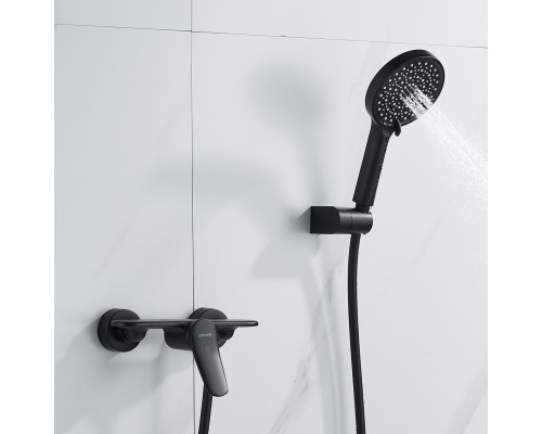 Смеситель для душа Shevanik S4716H, черный