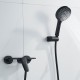 Смеситель для душа Shevanik S4716H, черный