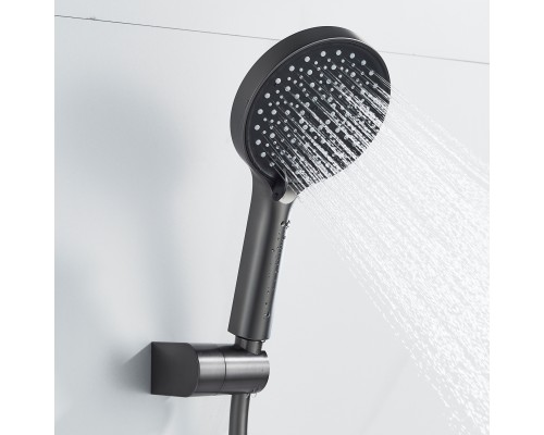 Смеситель для душа Shevanik S4716T, оружейная сталь