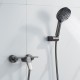 Смеситель для душа Shevanik S4716T, оружейная сталь
