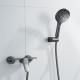 Смеситель для душа Shevanik S4716T, оружейная сталь