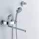 Смеситель для ванны Shevanik S5172, хром