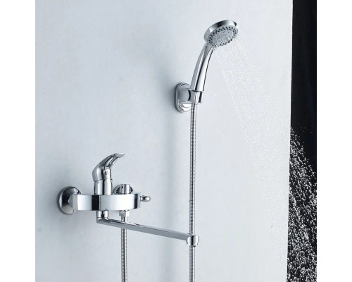 Смеситель для ванны Shevanik S5172, хром