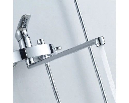 Смеситель для ванны Shevanik S5172, хром