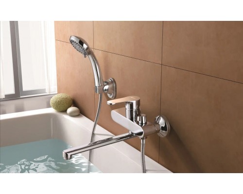 Смеситель для ванны Shevanik S5622, хром