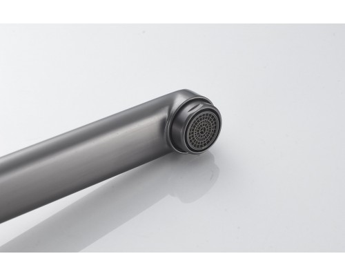 Смеситель для ванны Shevanik S8522T, оружейная сталь