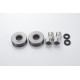 Смеситель для ванны Shevanik S8522T, оружейная сталь