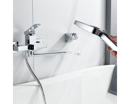 Смеситель для ванны Shevanik S9622, хром