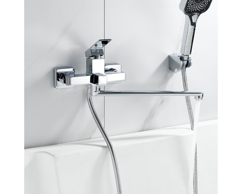 Смеситель для ванны Shevanik S9622, хром