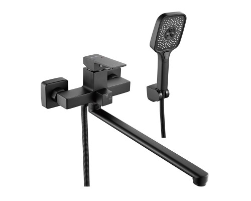 Смеситель для ванны Shevanik S9622H, черный