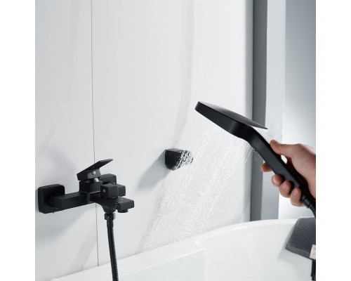 Смеситель для ванны Shevanik S9602H, черный