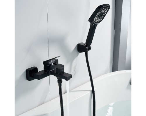 Смеситель для ванны Shevanik S9602H, черный