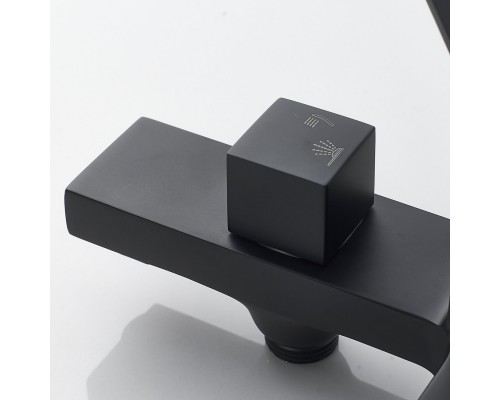 Смеситель для ванны Shevanik S9602H, черный