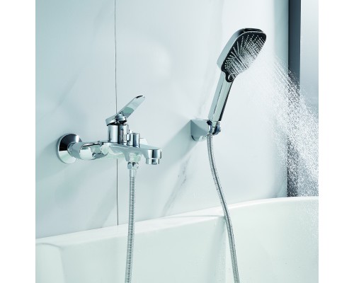 Смеситель для ванны Shevanik S6202, хром