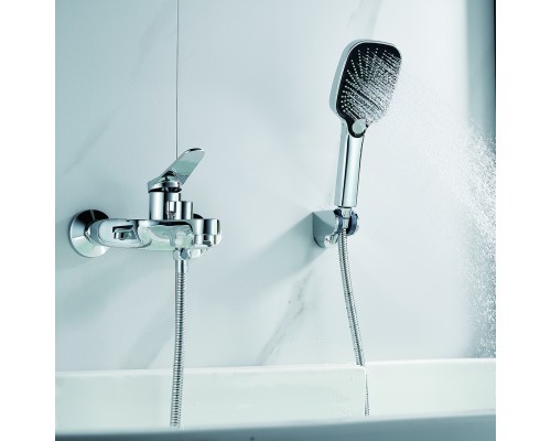 Смеситель для ванны Shevanik S6202, хром