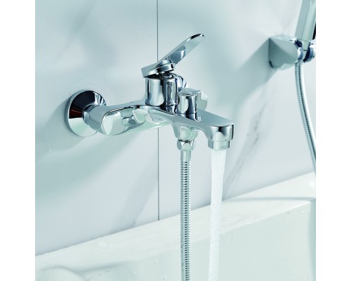 Смеситель для ванны Shevanik S6202, хром