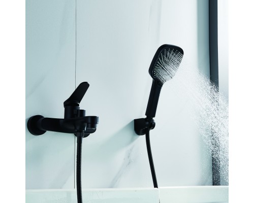 Смеситель для ванны Shevanik S6202H, черный