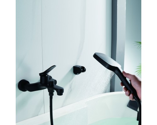 Смеситель для ванны Shevanik S6202H, черный