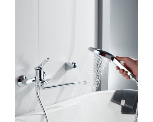 Смеситель для ванны Shevanik S6222, хром