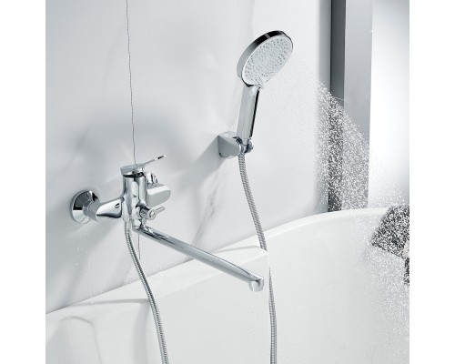 Смеситель для ванны Shevanik S6222, хром