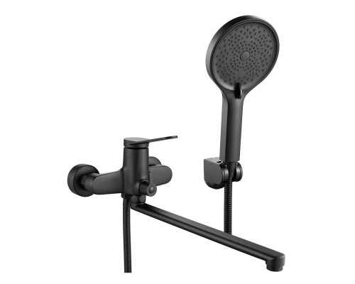 Смеситель для ванны Shevanik S6222H, черный