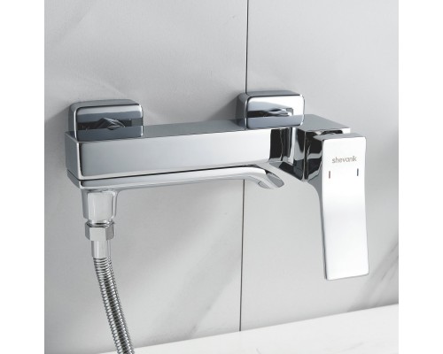 Смеситель для ванны Shevanik S4002, хром