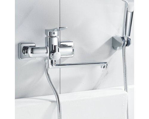 Смеситель для ванны Shevanik S9902, хром